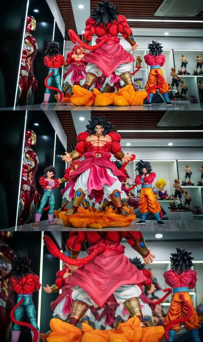 50 cm Premium Dragon Ball Z Figur Brolly Statue Anime Sammlerstück High-End-Modell Spielzeug Geschenk für Fans japanischer Animationsgeschenke