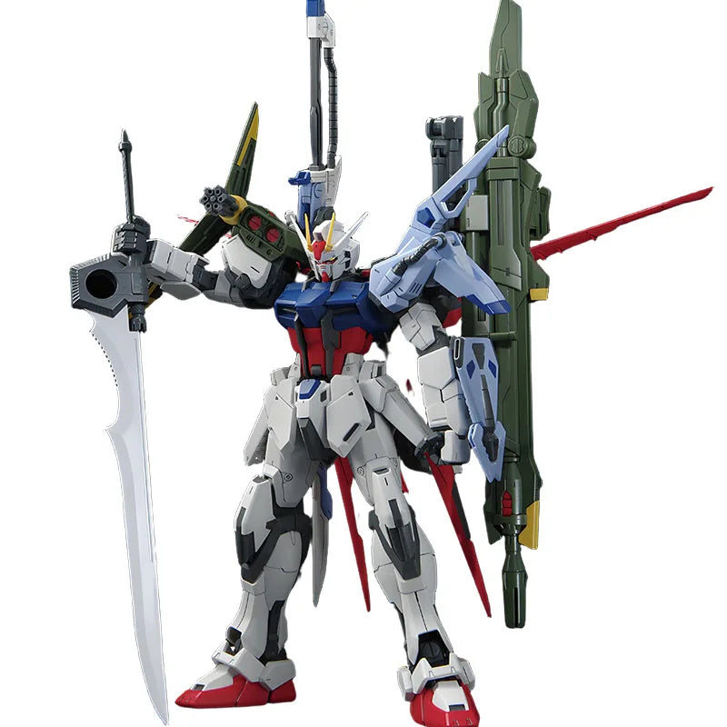 Bandai Original MODEL KIT GUNDAM MG THE GUNDAM BASE LIMITED PERFECT STRIKE GUNDAM GRAND SLAM EQUIPPED TYPE 1/100 Assembly Toys