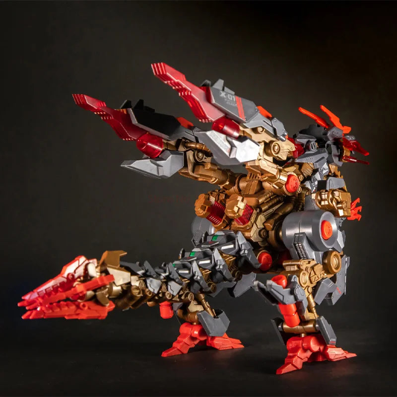 New Sun Queen Assemble Toy Model X-01 X01 Destiny ZOIDS Dinosaur Action Figure Robot Toys in stock