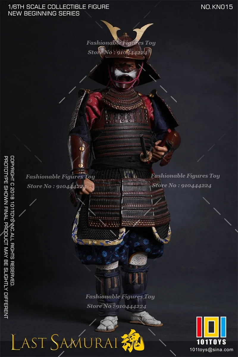 101TOYS KN015 -KN019 1/6 Men Soldier The Last Samurai Tom Warrior 12Inch Action Figure Model Toys Best Fans Collection Dolls