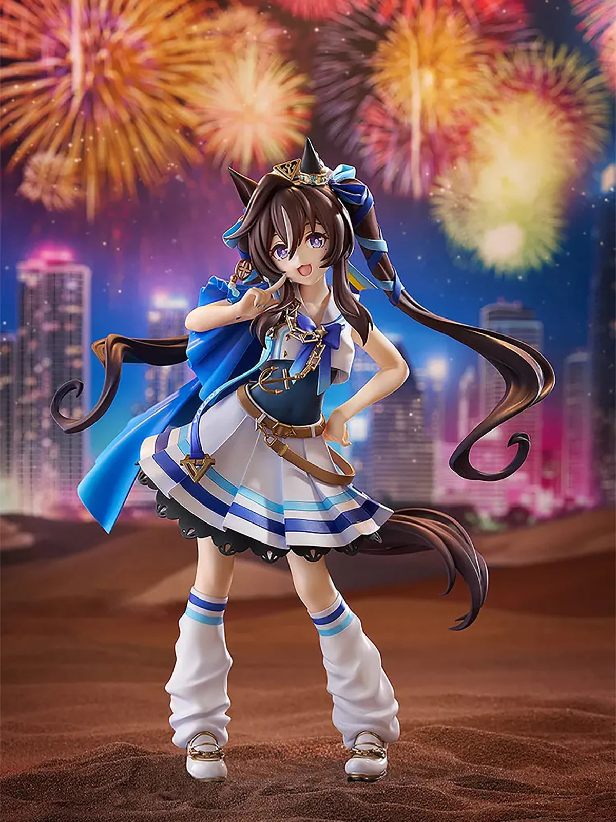 Original Genuine Good Smile Company Prepainted Umamusume: Pretty Derby Vivlos 1/7 H=235mm Anime Figure Collection Decoration