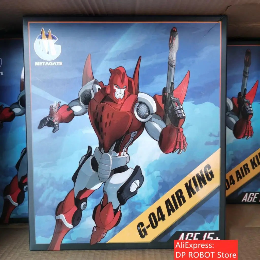 【IN STOCK】MetaGate MetaGate-G04 MG G-04 MH04 AIR KING TERRORSAUR High Quality Robot Action Figure With Box