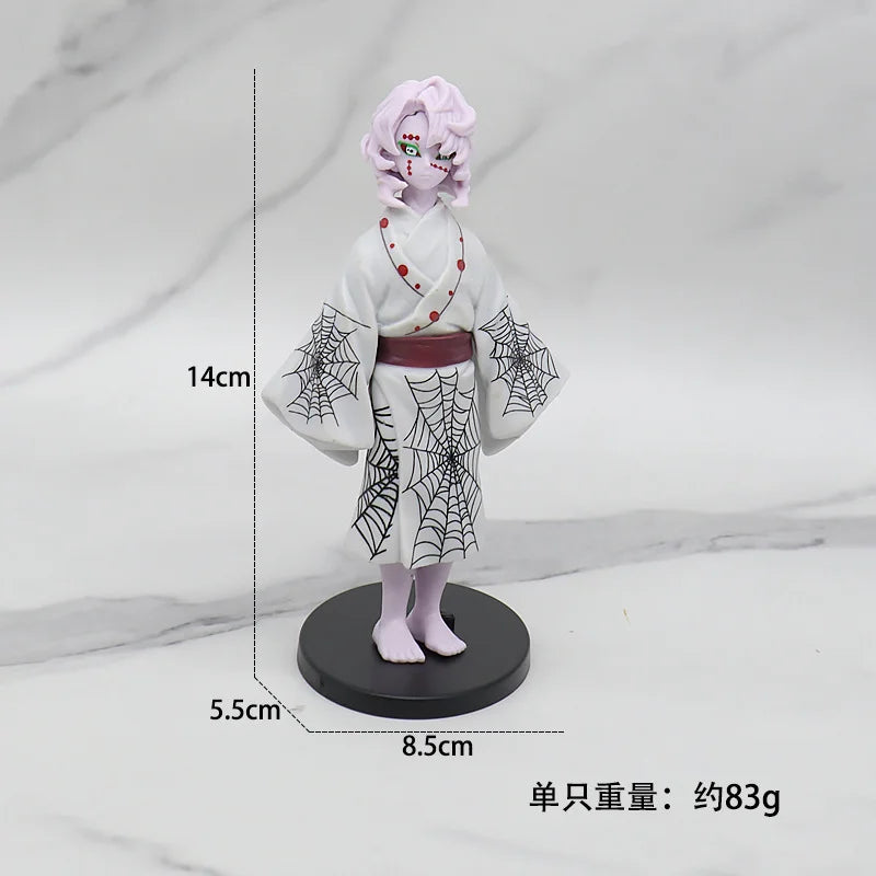 Anime Demon Slayer Kimetsu No Yaiba Sanemi Mitsuri Obanai Muichirou Kyoujurou Tengen PVC Action Figures Model Dolls Toys Gifts