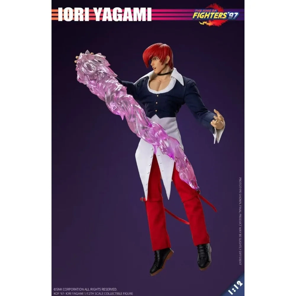 In Stock Tunshi Studio 1/12 TS-016 KOF95 Omega Rugal Bernstein KOF97 Orochi Iori Yagami Anime Action Collection FiguresModelToys