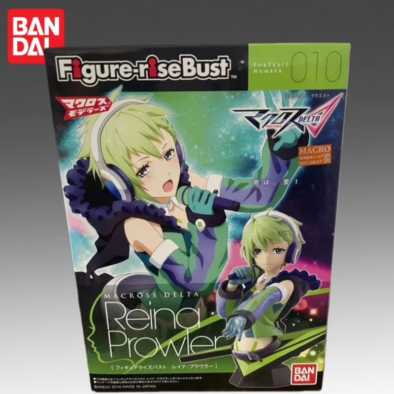In Stock Original Bandai Banpresto Macross Lena Plau Action Figure PVC 1/7 Display