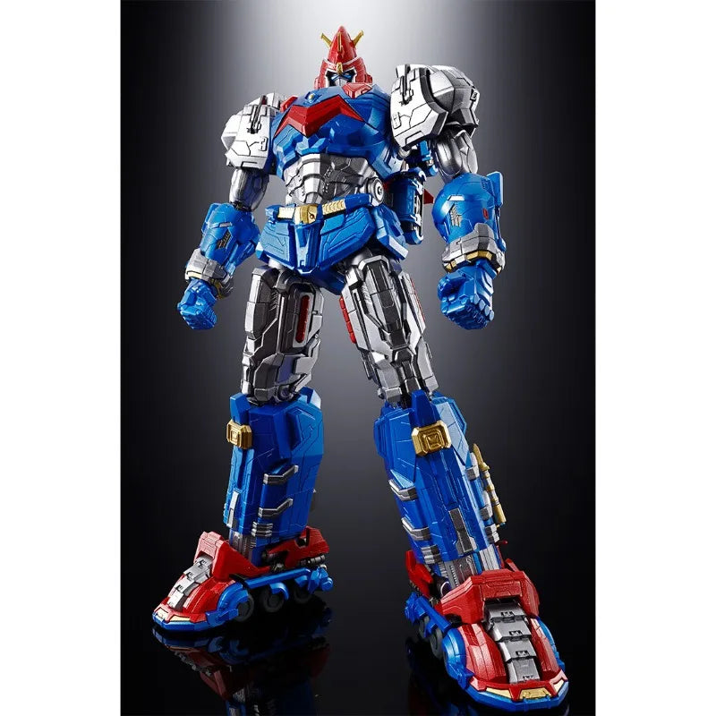 Bandai Soul of Chogokin GX-118 Hyper Electromagnetic Robot Voltes V Anime Action Figure Model Doll Toys Hobby Collectible
