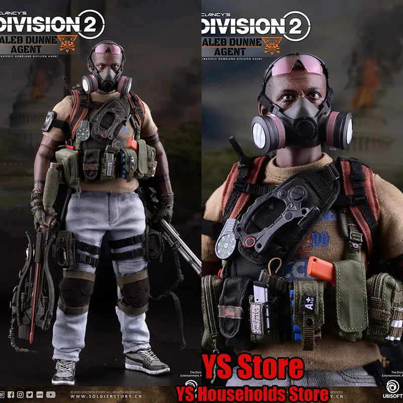 SOLDIERSTORY SSG-008 1/6 The Division 2 Caleb Dunne Agent Combat Soldier Model 12" Full Set Male Miltary Action Figure Collects