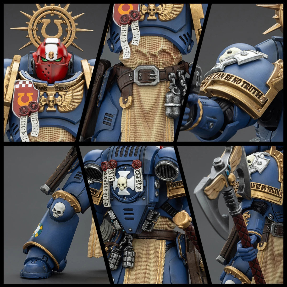 JOYTOY Warhammer 40K Action Figure 1/18 Ultramarines Metaurus Anime Figurine With Articulated Joints Collection Model Statue Toy