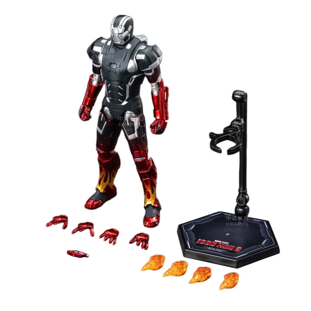 ZD Toys Iron Man Action Figure Iron Patriot MK1-7 MK17 MK33 MK85 MK30 War Machine Legends Avengers Tony Stark Collect Toy Gift