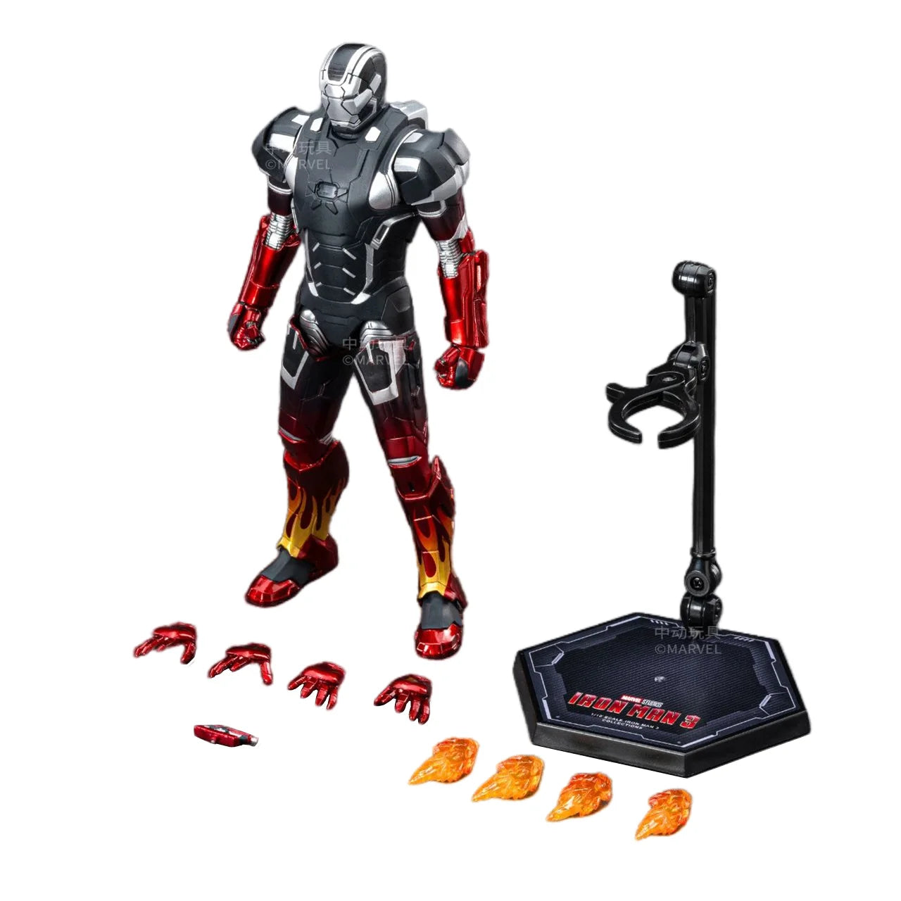 ZD Toys Iron Man Action Figure Iron Patriot MK1-7 MK17 MK33 MK85 MK30 War Machine Legends Avengers Tony Stark Collect Toy Gift