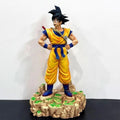 New Big Dragon Ball Wukong Super Saiyan 70cm Action Figure Jt Statue Anime Art Play Ornament Collectible Holiday Gift