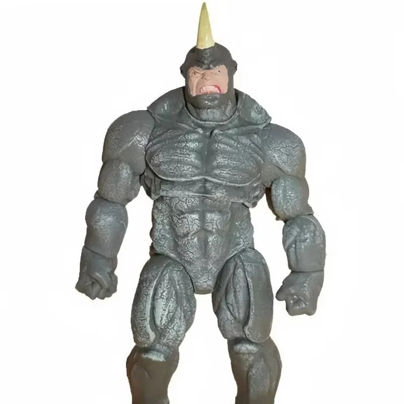 Anime X-Men Avengers villain hero 7inch Rhino joint Movable Action Figure Collectible Model Toy Figures gifts