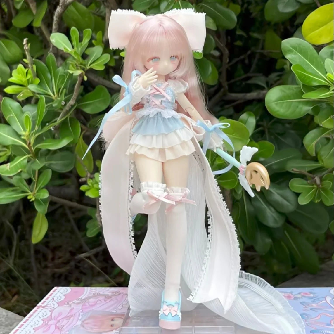 New 1/8 Mjd Joint Mobile Doll Original Momotale Girl Body Series Trendy Play Handmade Ornament Surprise Gift For Girls Toys Doll