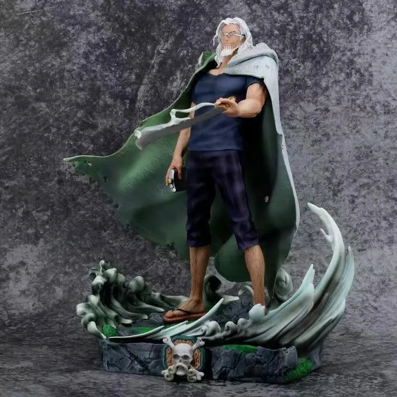 Pirate Anime Elder Figure Gk Version With Special Effect Base Pvc Collectible Model Boxed Desktop Decoration Ornament Gift
