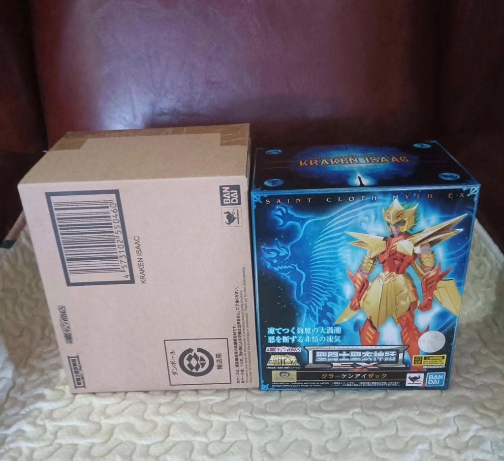 In Stock BANDAI Saint Seiya Saint Cloth Myth EX Siren Isaac 18cm Anime Model Action Figure Toy Collection Gift