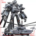 Weijiang Black Apple Blackout M05 Transformation Toys Vertigo M05 Helicopter Hide Shadow Model Action Figure Deformation Robot