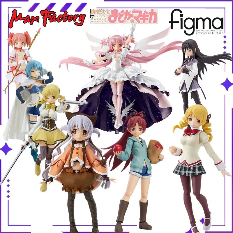 MAX Original Authentic Figma Series PUELLA MAGI MADOKA MAGICA Meishu Sayaka Anime Mobile Doll Exquisite Model Handmade Toy Gift