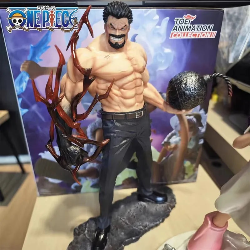 26 см аниме фигурки от One Piece Monkey D Garp в изправена поза GK скулптура сцена екшън фигурка PVC орнамент играчка подарък модел декор