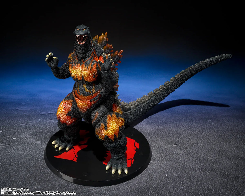 In Stock Original BANDAI SHMonsterArts Gojira VS Desutoroia 70th Anniversary Special 1995 Godzilla Figure Anime Action Model Toy