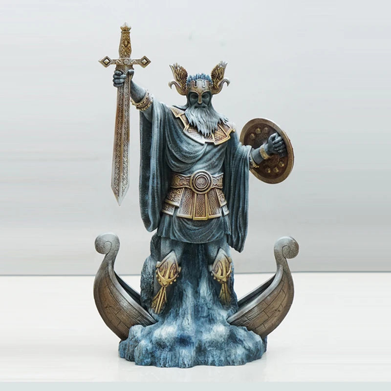 JacksDo Saint Seiya Myth Cloth EX Odin/Oden Asgard/God Warrior 40cm/15.75 inch Decoration Diorama Scene Statue Resin In Stock