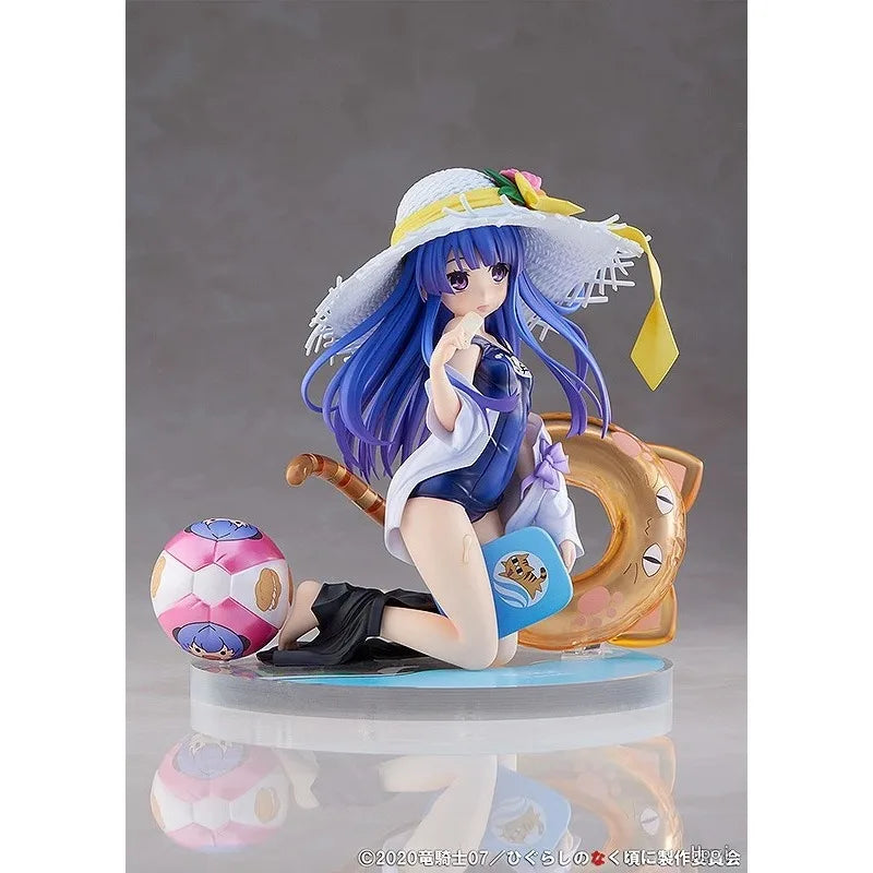 In Stock Original Miyuki Higurashi No Naku Koro Ni Graduation Furude Rika Scale 1/7 Models Toys Figures Collection