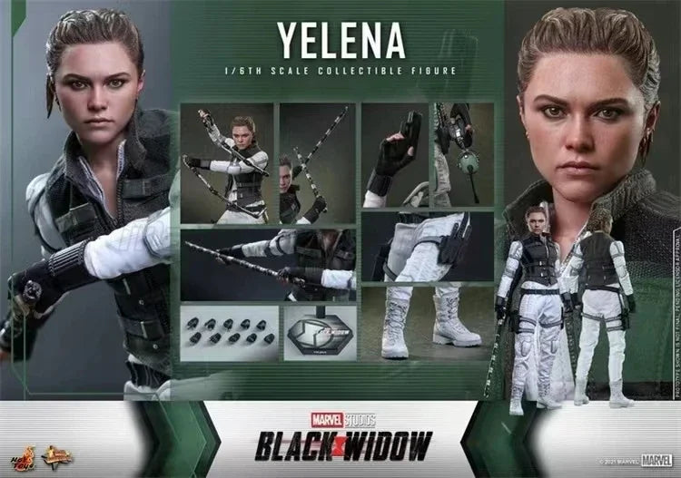 【MT】Hot Toys MMS622 Marvel  "Black Widow" Yelena 1:6 Scale Collectible Doll Movable Model Toy Gift Collection Ornaments