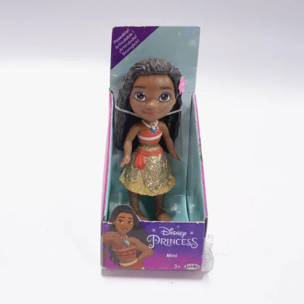 New Hot Disney Princess Miniature Doll Model Rapunzel Ariel Snow White Poseable Cute Anime Action Figure Model Frozen Gift Toy