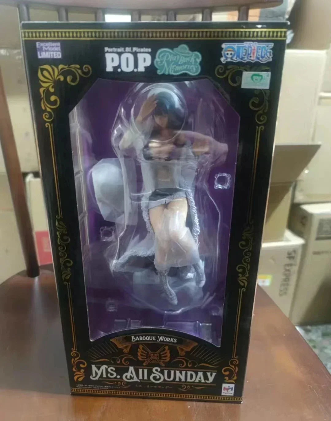 24CM Mega House POP One Piece Екшън фигурки Нико Робин Репродукция Спомени Аниме Колекционерска играчка на склад