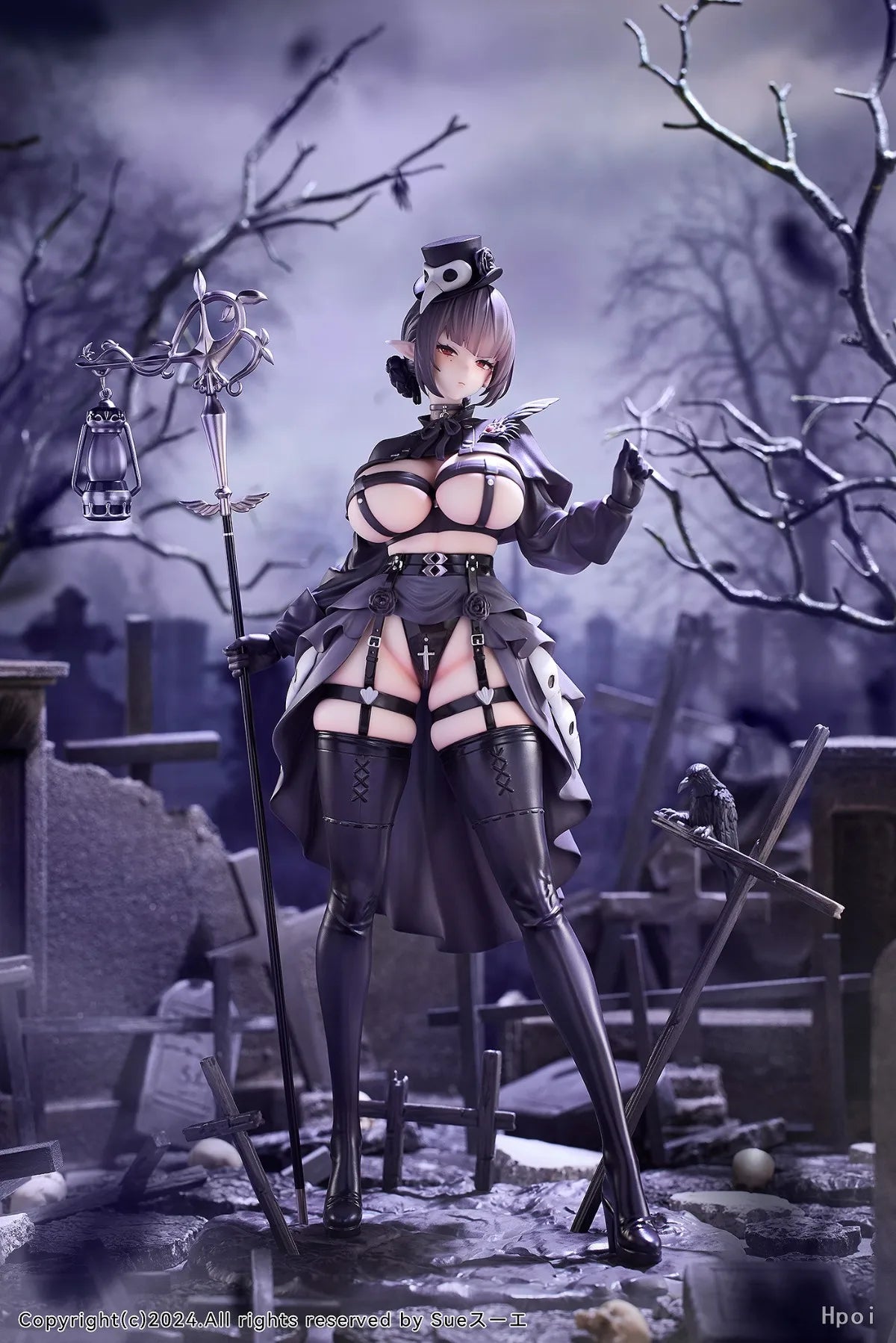 In Stock HanaBee Plague Doctor KARA 1/6 Sexy Girl Animation Action Figure Toy Gift Model Collection