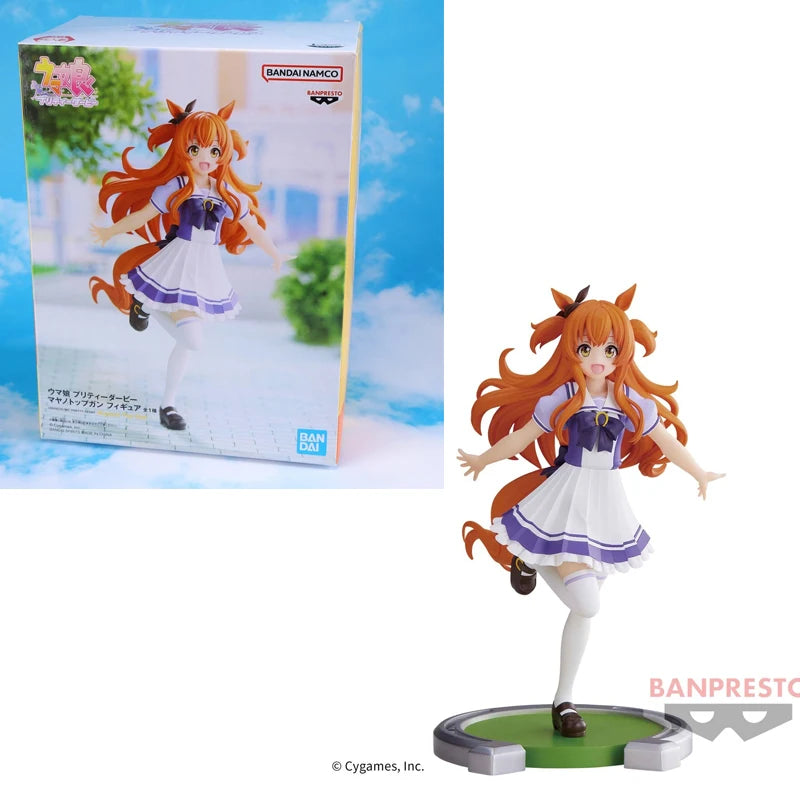 Fast Shipping Bandai Anime Pretty Derby BANPRESTO Special Week Rice Shower Silence Suzuka Tokai Teio Original Model Toys Figure