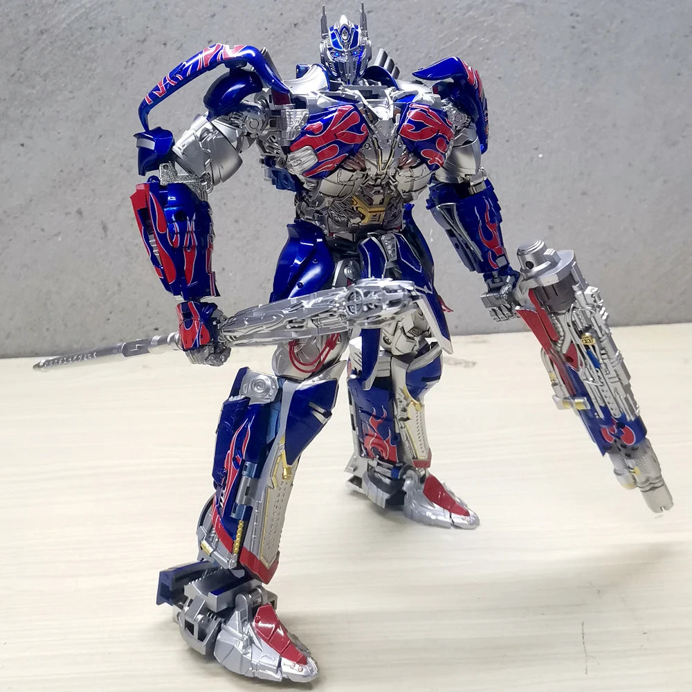 Transformationsspielzeug BMB Optimus Commande Roboter BS03 Last Knight Warrior Modell BS-03 Deformation Actionfigur Anime