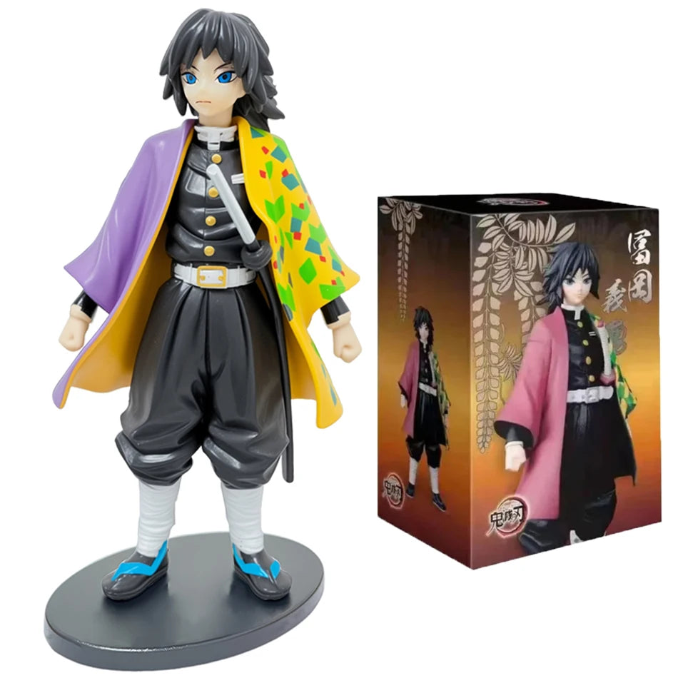 Ghost Slayer Anime Character Zaomen Tanjiro You Bean My Wife Shanyi Handmade PVC Model Anime Peripheral Ornament Birthday Gift