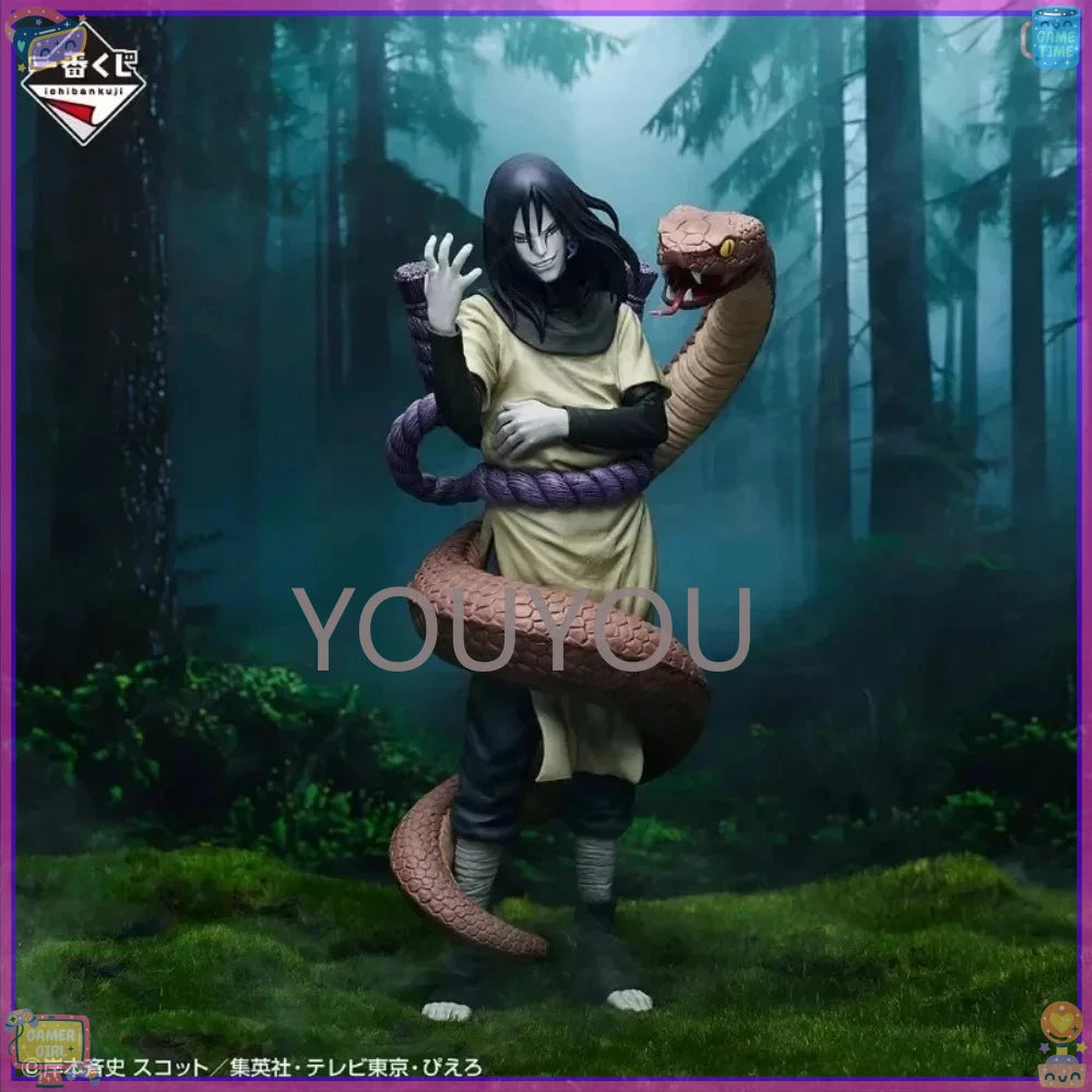 Original BANDAI Ichiban Kuji NARUTO Shippuden Legendary Sannin Jiraiya Orochimaru Tsunade Naruto Uzumaki Action Figure