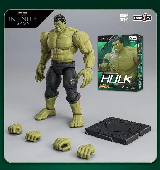 Оригиналната фигурка на Отмъстителите Fondjoy Iron Man MK50 Iron Spider Thor Thanos Hulk, модел, подвижна фигурка, колекция, детска играчка