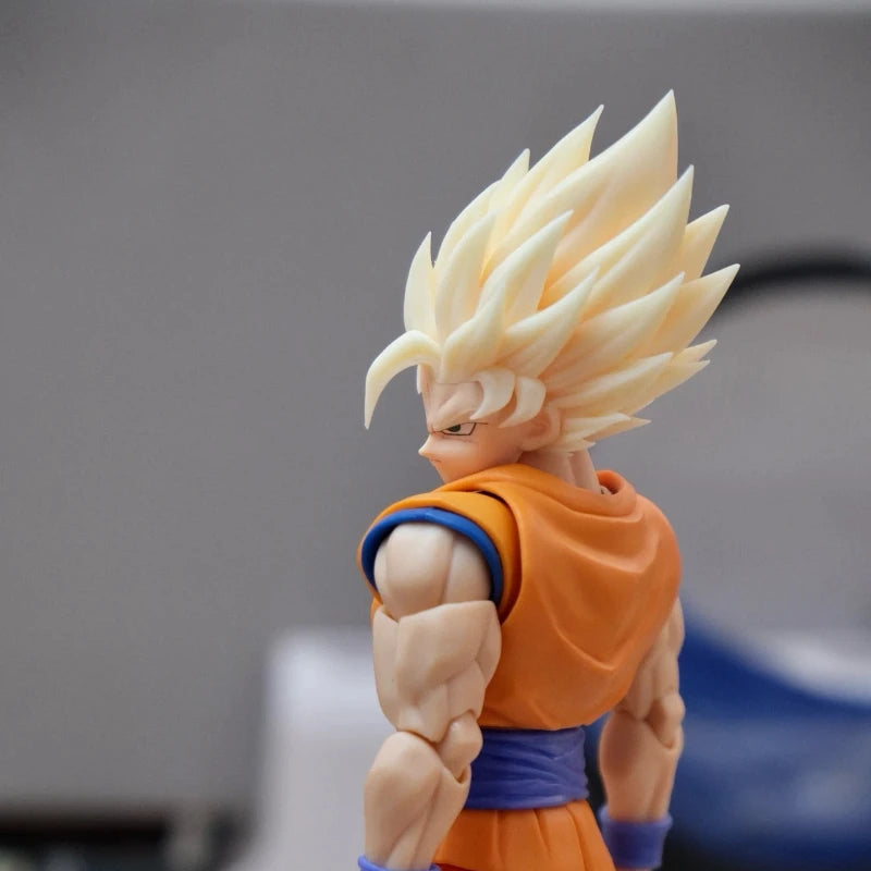 Nono KO dragon ball Z Shf DKO Super Saiyan 2 Action Figure Son Goku Head Model Collectible Anime Toys Accessory Gift