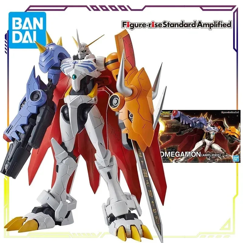 BANDAI Original Figure-rise Standard Amplified Digimon Omegamon X-Antibody Limited Color Version Assembly Model Kit