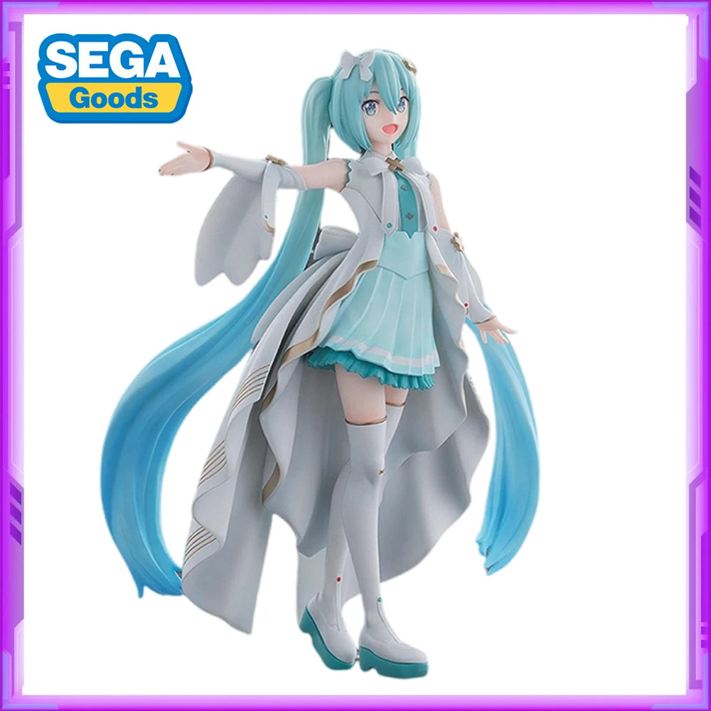 In Stock Original SEGA Luminasta Vocaloid Hatsune Miku PVC Anime Figures Action Figure Model Toys Christmas Gift