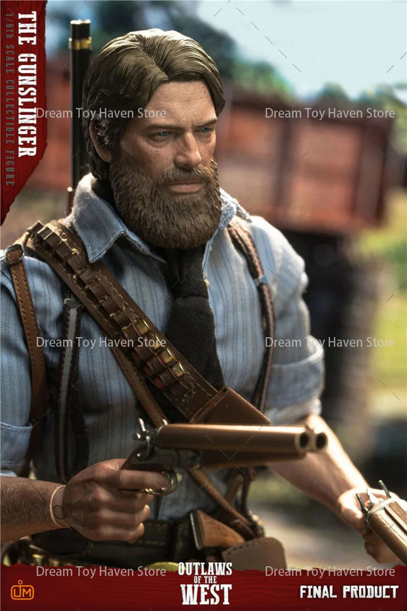 LIMTOYS LIM008 Original 1/6 Scale Male Soldier Wild West Gunslinger Full Set 12Inch Action Figure Model Collectible Dolls