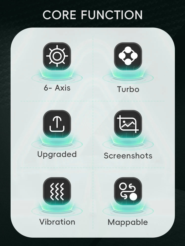 DATA FROG 2 Pack Wireless Pro Controller Gamepad for PC/Switch 2/Switch Lite/Switch Oled Dual Vibration Ergonomic Game Joystick