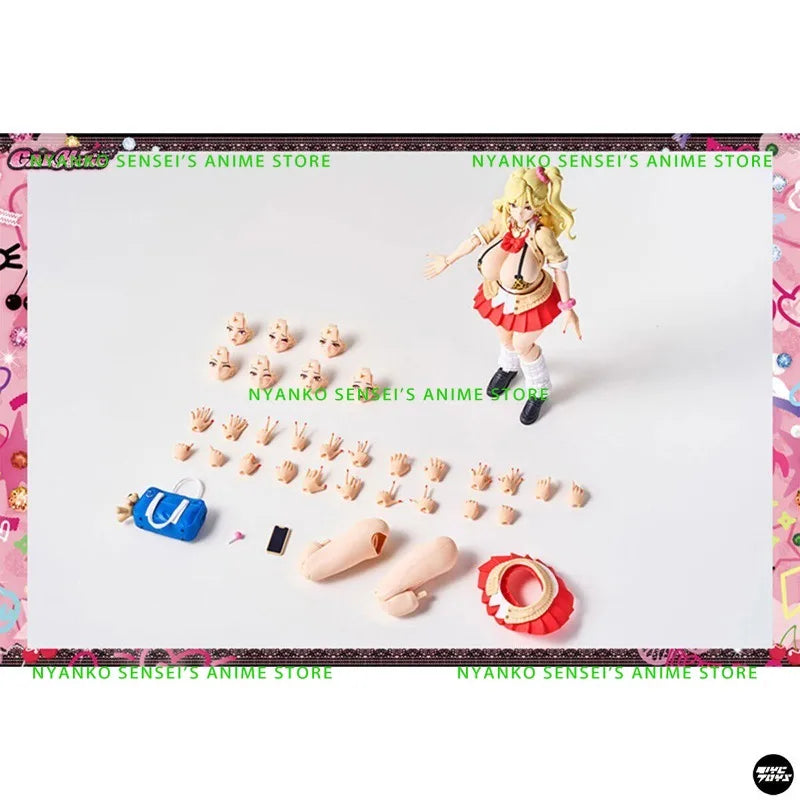 In Stock AMAKUNI GALHolic Nanaho 1/10 Plastic Model Kit Action Figure Mecha Musume Anime Model Trendy Toys Desktop Collectibles