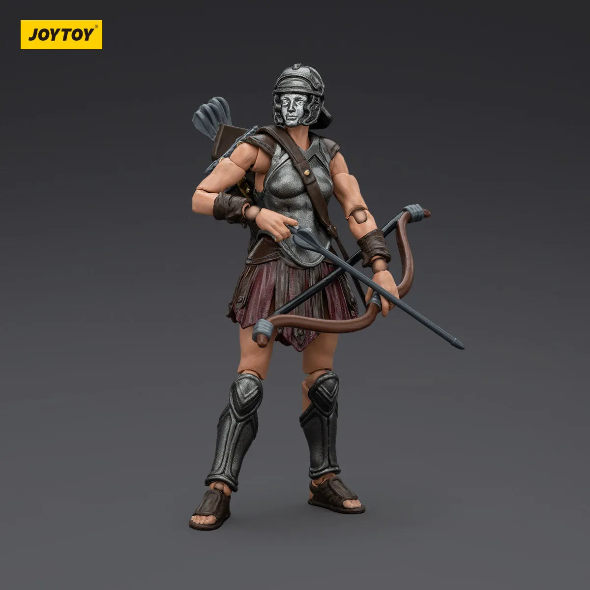 JOYTOY Strife Roman Republic Legionary Light Infantry Bow and Arrow Female Action Figure Doll Model Gift Decoration Collection