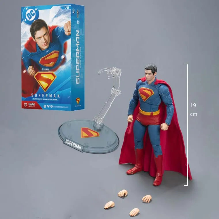 19 см Fond Joy Marvel Comic Movie Figures Супермен екшън фигурка статуя модел кукла колекция играчки подаръци