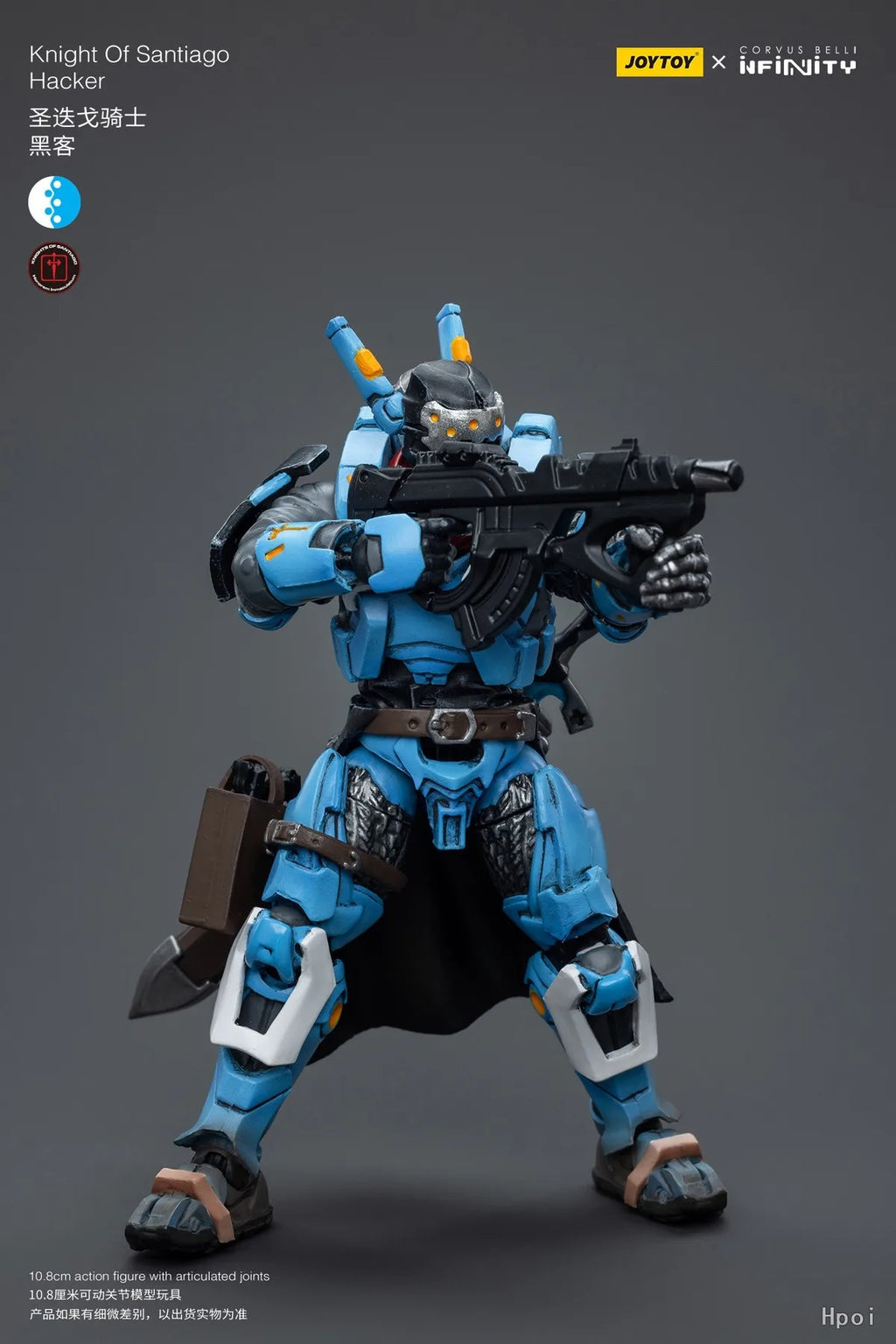 【TM】In Stock JOYTOY INFINITY Knight of Santiago Hacker 1/18 Action Figures Model Toy Gift Collection Ornament
