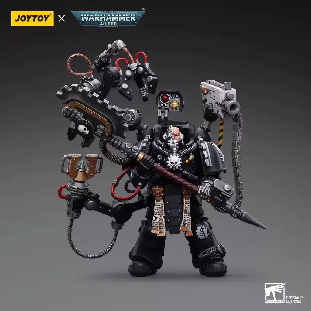 JOYTOY Dark Source Warhammer 40K Steel Hand Steel Holy Father Phelos JT7530 Moving Soldier Model