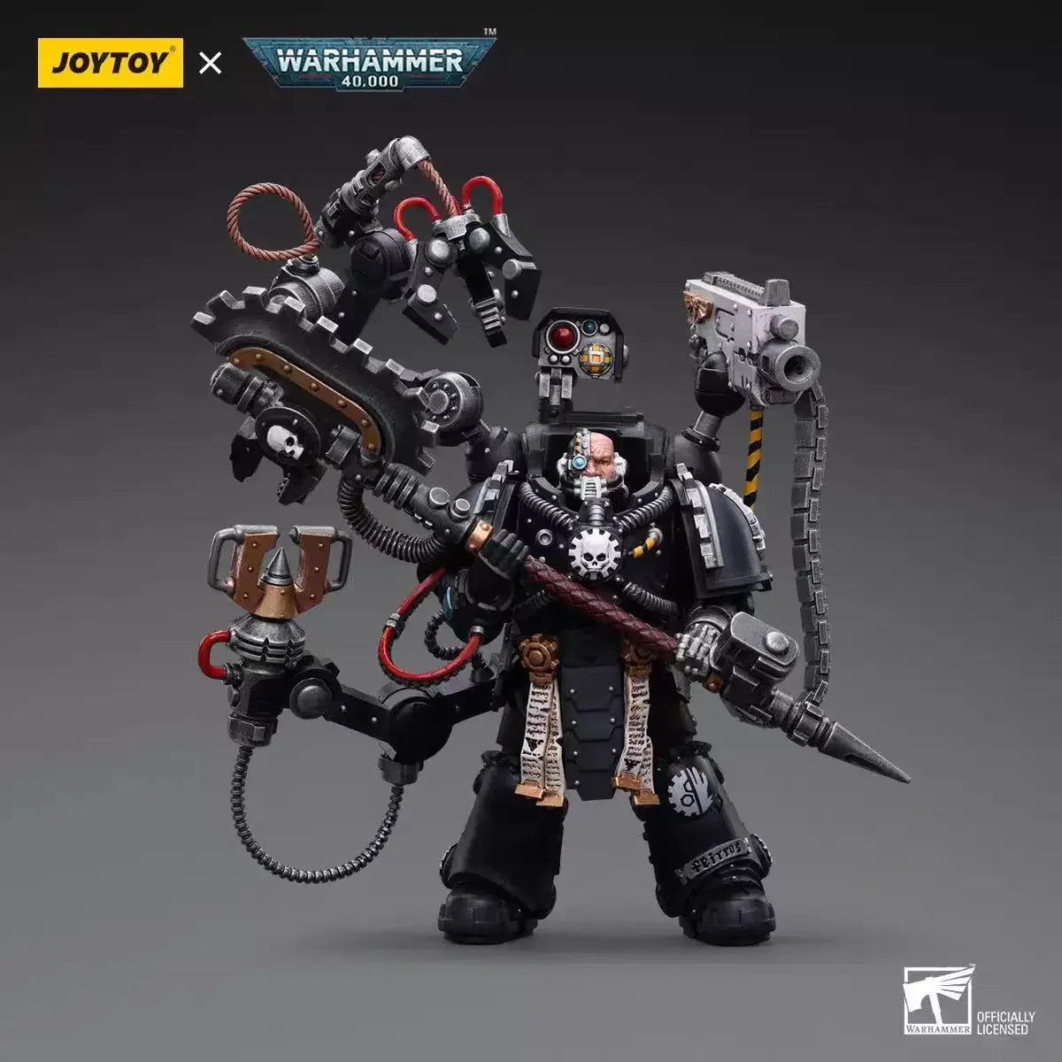 JOYTOY Dark Source Warhammer 40K Steel Hand Steel Holy Father Phelos JT7530 Moving Soldier Model