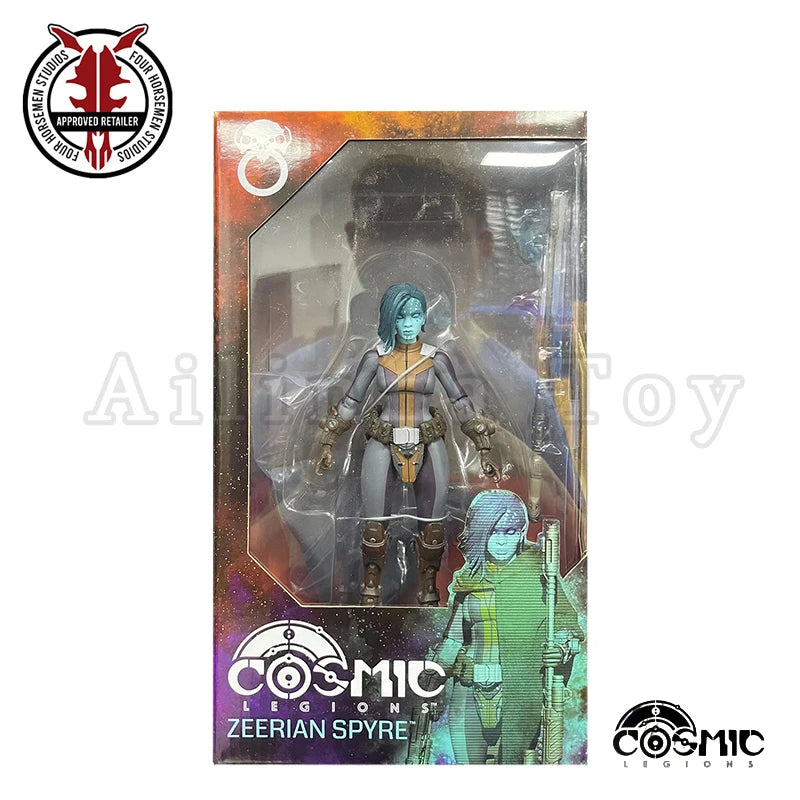 Four Horsemen Studio 1/12 6inches Action Figure Cosmic Legions Zeeri Anime Model