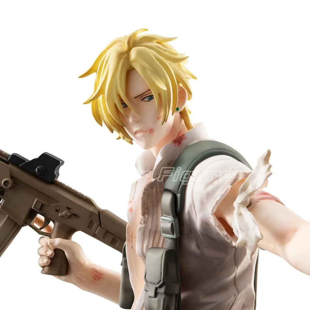 【SF】In Stock MegaHouse GEM Series BANANA FISH Ash Lynx Aslan Jade Callenreese Figures Model Collection Gift