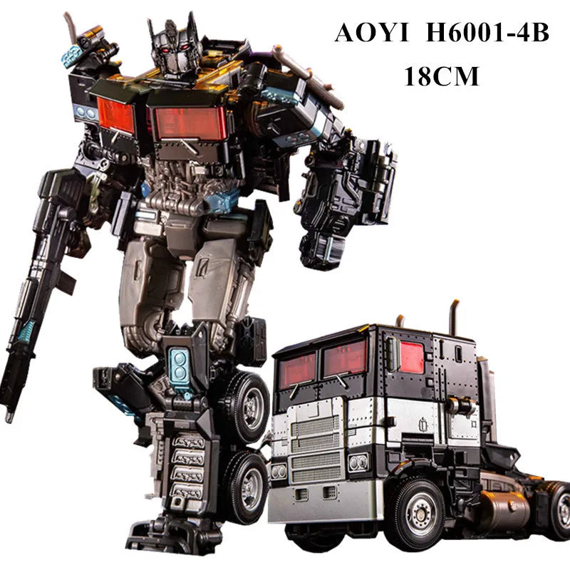 Deformable Toys BMB New 21CM Transformation Boy Robot Car Anime Action Figures Deformation Truck Model Kids Gift H6001-3 SS38