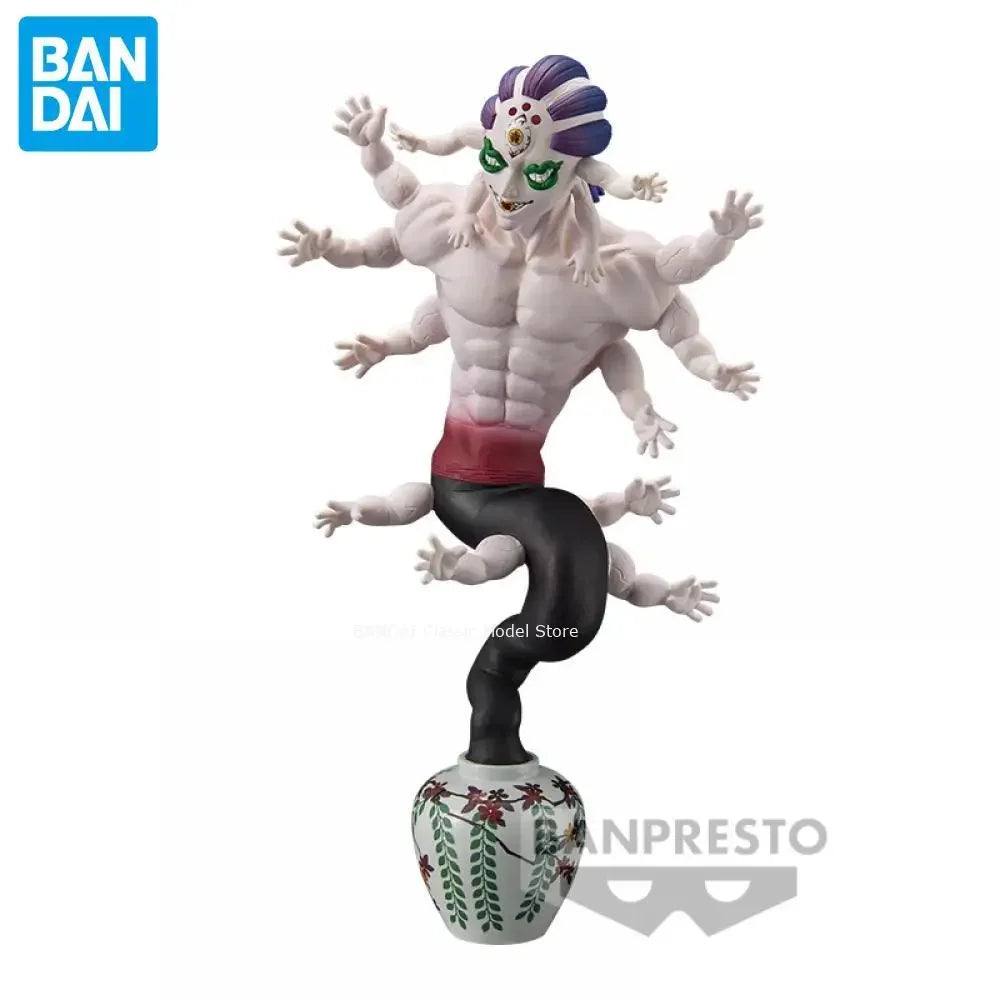 Genuine Official Original Bandai Banpresto Demon Slayer: Kimetsu No Yaiba Hantengu Gyokko Zohakuten Anime Collectible Model