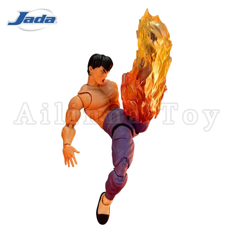 Jada Toys 1/12 6inch Action Figure Ultra Street Fighter II: The Final Challengers Fei Long Exclusive Anime Model